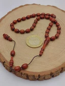 Kafur Ağacı Badem Kesim 33lük Tesbih 6*9mm (56084) thumbnail 6