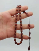 Kafur Ağacı Badem Kesim 33lük Tesbih 6*9mm (56084) thumbnail 5