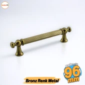 Selçuk Antik Sarı Metal Kulp 96 mm -9.6 cm Mobilya Çekmece Mutfak Dolabı Dolap Kulpları Kulbu Kulpu thumbnail 1
