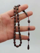 Kafur Ağacı Badem Kesim 33lük Tesbih 6*9mm (56086) thumbnail 2