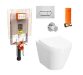 Vitra Integra Gizli Montajlı Asma Klozet Gömme Rezervuar Tam Set 800-2027 thumbnail 1