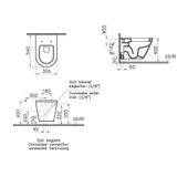 Vitra Integra Gizli Montajlı Asma Klozet Gömme Rezervuar Tam Set 800-2027 thumbnail 4
