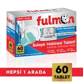 FULMON 60'LI BULAŞIK MAKİNESİ TABLETİ HEPSİ BİR ARADA - 1