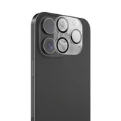 Apple iPhone 16 Pro Raptic Glass Serisi Kamera Lens Koruyucu thumbnail 1