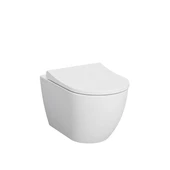 VitrA S60 Rim-ex SmoothFlush Beyaz Kanalsız Asma Klozet, Gömme Rezervuar Tam Set 800-2027 thumbnail 2