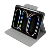Apple iPad Air 13 2024 Raptic Spin Detachable Folio PU Ayrılabilir Kalem Bölmeli Standlı Kılıf - 2