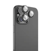 Apple iPhone 16 Pro Raptic Armour Serisi Kamera Lens Koruyucu - 1
