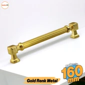 Talas Gold Altın Metal Kulp 160 mm - 16 cm Mobilya Çekmece Mutfak Dolabı Dolap Kulpları Kulbu Kulpu - 1
