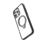 Apple iPhone 16 Pro Kılıf Magsafe Şarj Özellikli Raptic AirJoy Serisi Boncuk Tasarımlı 360 Derece Dönebilen Standlı Kapa thumbnail 3