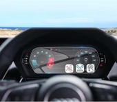 Audi S3 2021-2024 Model Direksiyon Arkası Gösterge Panel Uyumlu  9H Nano Ekran Koruyucu thumbnail 1