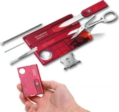 Victorinox SwissCard Lite Ruby 0.7300.T Şeffaf Kırmızı 13F - 2