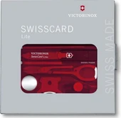 Victorinox SwissCard Lite Ruby 0.7300.T Şeffaf Kırmızı 13F - 3