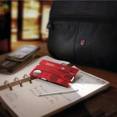Victorinox SwissCard Lite Ruby 0.7300.T Şeffaf Kırmızı 13F - 1