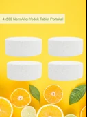 2 Adet 2x500 gr Nem Alıcı Rutubet Ve Küf Önleyici Yedek Tablet Portakal - 1