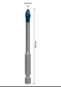 Bosch Expert Hex-9 Hardceramic Delme Ucu 6 X 90 MM - 2608900590 - 1