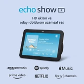 Amazon Echo Show 8 | 3. Nesil | Alexa | Akıllı Ev Asistanı | Beyaz - 3
