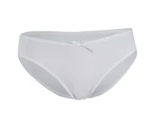 6 Adet Yıldız Bayan Likralı Kaşkorse Bikini Külot Beyaz 3550 - 1