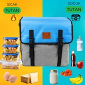 Perlotus Yalıtımlı Termos Piknik Kamp Çantası Büyük Boy 16 Lt Su Geçirmez İki Renkli - 2