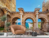 Antalya Tarihi Hadrian Kapısı Duvar Kağıdı thumbnail 6