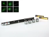 Yeşil Lazer Pointer 8000 mW  5 Başlıklı - 3