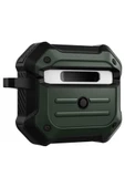 Spigen AirPods (3. nesil) Kılıf Tough Armor Military Grade Military Green - ASD01988 thumbnail 1