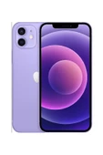 Yenilenmiş Apple iPhone 12 64GB Mor AGrade - 1
