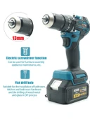 Germany Style Akülü 4lü Set Avuç Taşlama, Kırıcı Delici Hilti, Somun Sıkma , Vidalama Matkap - 4