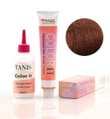 TANİS COLOR-IT (100 ML) Permanent Saç boyası 7.43 (Orta Bakır Altın Sarısı)) - 1