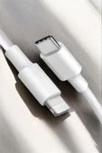 Iphone İOS Uyumlu Hızlı Şarj Kablosu Type C To Lightning 12 13 14 15 Pro Max - 5