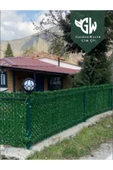 DOĞA ÇİM ÇİT 100 Cm X 10 M Çim Çit Fabrikadan 1.kalite Çimli Bahçe Çiti Çimenli Dekoratif Yeşil Tel Çit Çimçit - 2