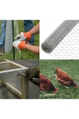 FERMO Kümes Teli 100 Cm Eninde 4m Uzunluğunda-tavuk Teli Çit Teli-kümes Teli-kafes Teli Bahçe - 2