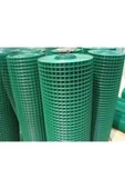 Yamanlar Pvc Kaplı Puntalı Yeşil Tel 12x12 Gözaralıklı 120 Cm Yükseklik 10 Metre Uzunluk 120x10 Metre - 1