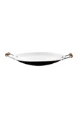ÜZÜM ÇELİK Paslanmaz Çelik Saç Kavurma Tavası No-1 27.5 Cm - 1