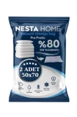 NESTA HOME PRO PRATİC 2 ADET ORTA BOY 50X70 vakumlu hurç vakumlu poşet,torba,düzenleyici saklama - 1
