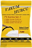 Vakum Hurcu 7'li Karma Set-7 Vakumlu Hurç - Vakumlu Poşet - - 1