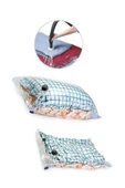 esmınahome Vakumlu Hurç 2 Adet 73 X 130 Large Kilitli Fermuarlı Her Model Süpürgeye Uyumlu - 1