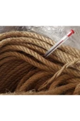 Aker Hediyelik 4mm 10m Hasır Ip Jüt Ipler Sicim Kınnap Ip Türleri El Işi Malzemeleri - 3