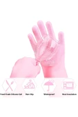 Baysal Sihirli Silikon Bulaşık Eldiveni Isıya Dayanıklı Pembe - 2