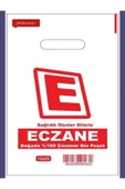 Eczane poşetcisi Mini Boy 15x25 ( 2 Kg ) Eczane Poşeti - 3