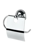 Sahraa Sahra Kapaklı Krom Tuvalet Kağıtlığı - 1