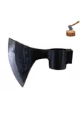 Aki Dövme Çelik Balta Oval Sap-13 Cm-no 1-sapsız - 1