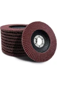 Baytec Flap Disk Metal Ahşap Zımpara 80 Kum 10'lu 115x22 mm - 1