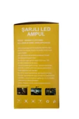 Netfen Şarjlı Led Lamba Ampul Enerji Tasarruflu, Elektrik Kesildiğinde Yanar - 3