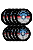 KARBOSAN 115x3.0x22.23 Metal Kesme Taşı Kalın 10 Adet - 1