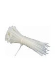 ZENİTH Kablo Bağı & Plastik Kelepçe & Cırt Kelepçe 4,8x300 Mm Beyaz 100 Adet - 1