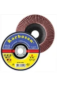 KARBOSAN 115 Mm 100 Kum Flap Disk Zımpara - 1