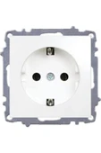 ELBİ Elbi Zena/Vega Topraklı Priz M+K Karbeyaz - 1