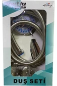 Mutlu Banyo Duş Başlığı Seti Fiskiyesi Telefonu 3 Fonksiyonlu - 2