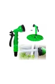 MAGIC HOSE Stlife 30 mt Uzayan Bahçe Sulama Araç Yıkama Hortumu 7 Kademeli Başlık Tabanca - 2