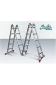 ONESTAR 4x5 20 Basamaklı 5,70m Akrobat Merdiven thumbnail 2